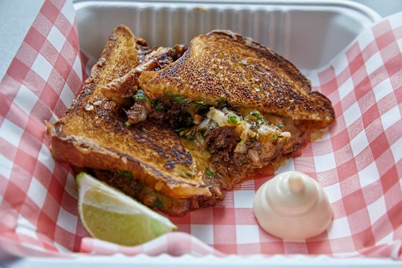 Cheese melt.
