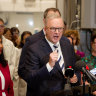 Anthony Albanese, campaigning in Perth on Friday, said the government remained committed to the current GST allocation system.