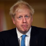 Former British prime minister Boris Johnson.
