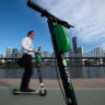 A QUT study of electric scooter riding in Brisbane has found nearly half were being ridden illegally 
