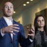 Senators David Pocock and Jacqui Lambie split off parts of the government’s contentious industrial relations bill unopposed.