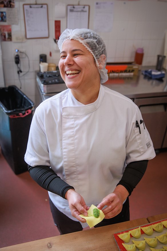 Allegria’s head chef Elena Kavallaris. 