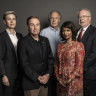 From left: Lesley Seebeck, Mick Ryan, Alan Finkel, Lavina Lee and Peter Jennings.