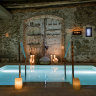 AIRE Ancient Baths housed within the original 15th-century farmhouse.