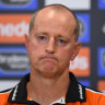 Wests Tigers coach Michael Maguire.