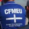 CFMEU tips tens of thousands of dollars into Labor's campaign