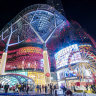 A hotbed of retail therapy … ION Orchard shopping mall in Orchard Road.