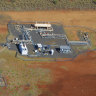 A Santos coal seam gas well near Roma, Queensland on October 31 (file image).