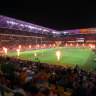 A packed Suncorp Stadium during Magic Round.