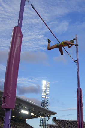 Nina Kennedy also had a crack at the Commonwealth Games record in Birmingham.