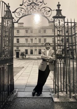 Christopher Ashton at Trinity College circa 1966.