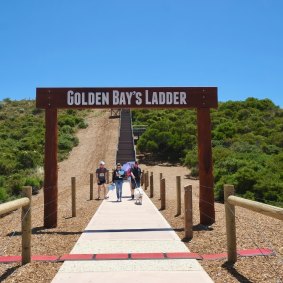 Golden Bay’s Ladder.
