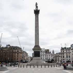 London's Trafalgar Square has come up with an innovative compromise.