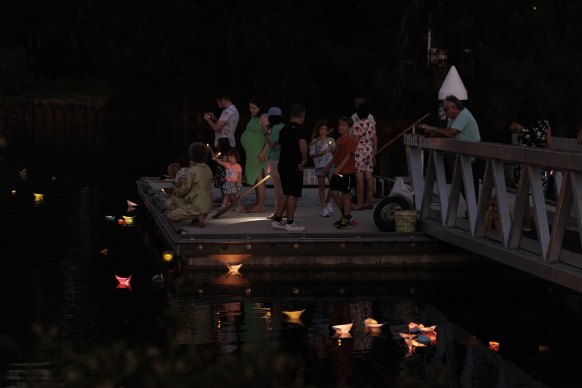 An event celebrating the Cooks River at Hurlstone Park