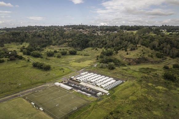 The pod villages are providing homes for more than 1000 flood victims in the Northern Rivers.