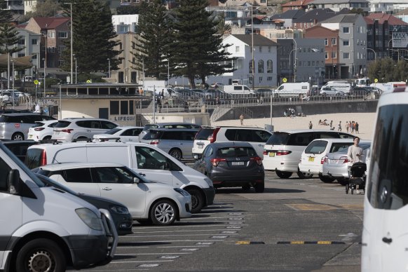 Peak season: Demand for a space at Bondi has never been higher.