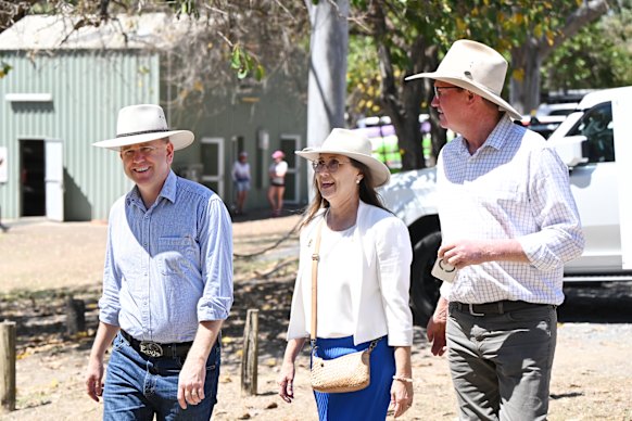 An almost constant parade of LNP politicians included Deputy Premier Jarrod Bleijie, Rockhampton MP Donna Kirkland and Mirani MP Glen Kelly.
