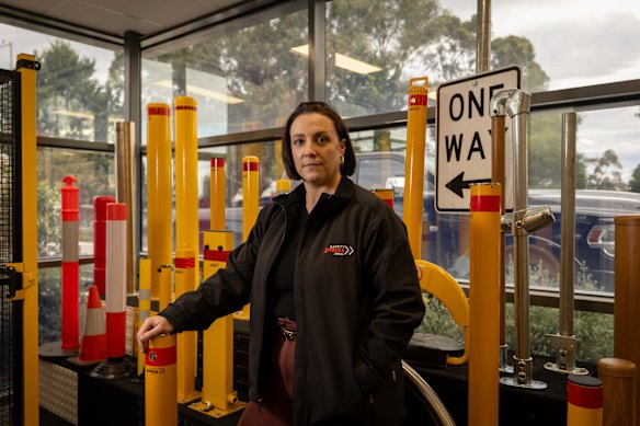 Alisha Dopper, of Safety Xpress, said there was growing demand for bollards for residential use. 