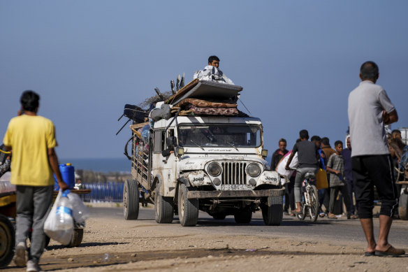  The Israeli army has ordered tens of thousands of people to evacuate Rafah as it conducts a ground operation there. 