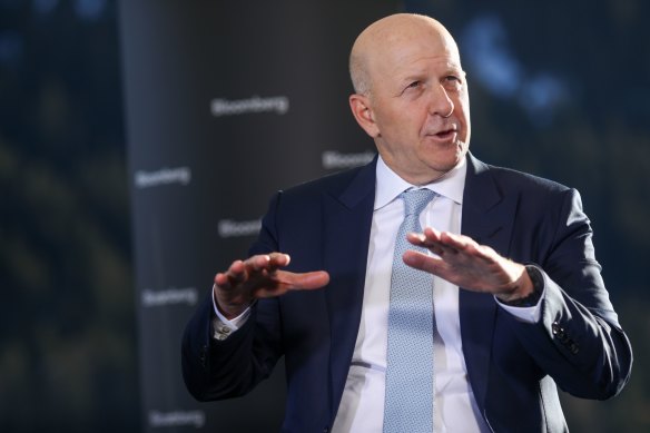 Goldman Sachs CEO David Solomo