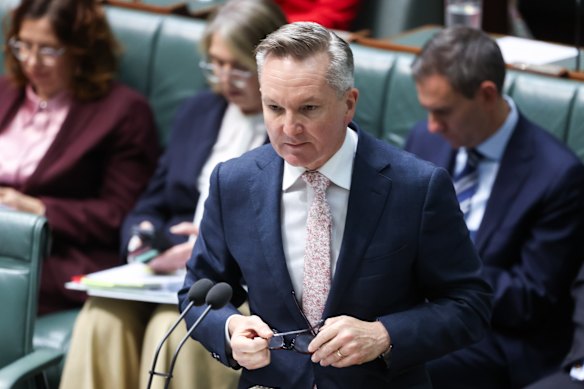 Climate Change Minister Chris Bowen.