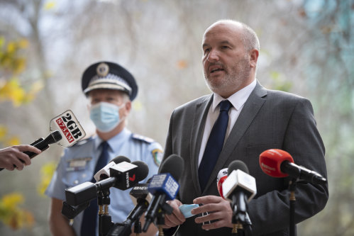 NSW Police Minister David Elliott says police hate lockdowns and agree they are an “infringement of our liberties”. 