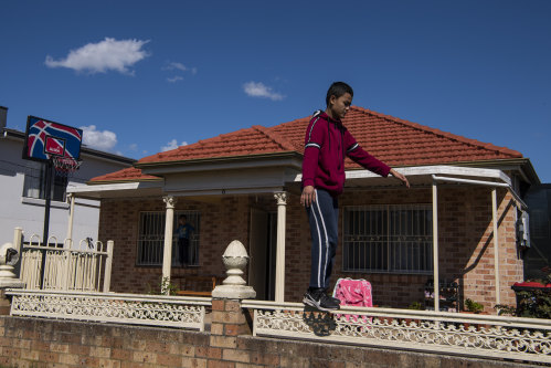 Irfan Yus, a year 8 student at Canterbury Boys High School, finds staying inside boring and he just wants to be outside practising parkour and basketball. 