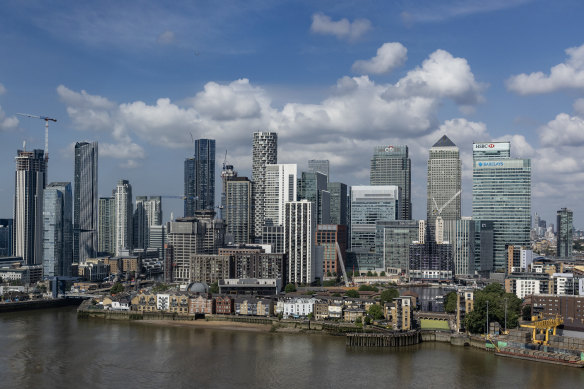 China’s Cheung Kei group just sold a building that it had bought in London’s Canary Wharf business district for £270 million in 2017 for £110 million.