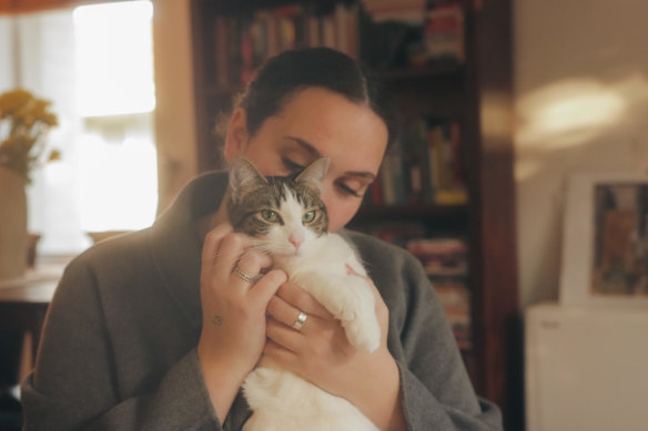 Love and other catastrophes: Lily with Sufjan. 