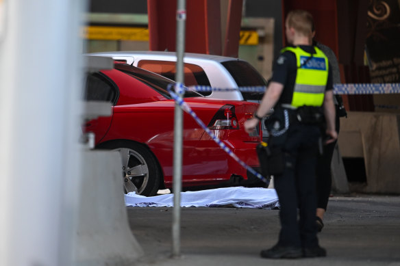 The body of a woman was found under a bridge on City Road on Sunday.