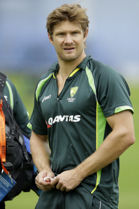 Shane Watson is business partners with Thorpe.
