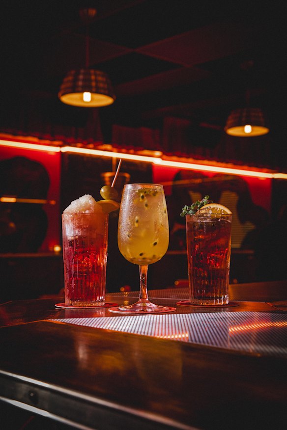 The Americana, seasonal spritz and Fernando.