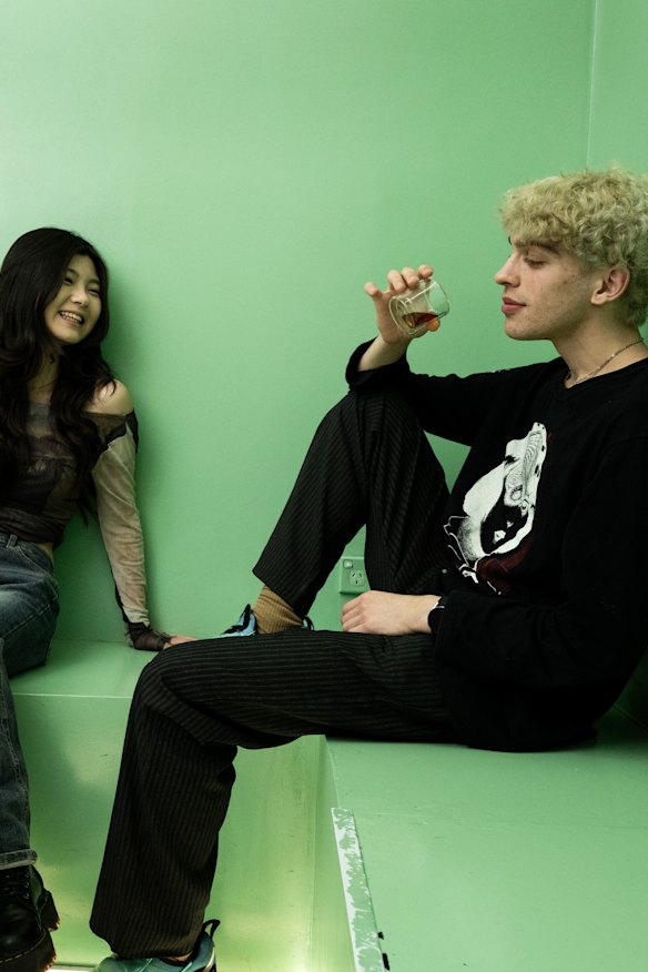 Arin Lee with FBR owner Sebastian Cincotta.