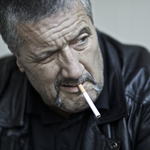 Mark ‘Chopper’ Read, the face of an old Collingwood.
