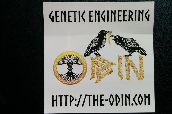 The ODIN sticker.