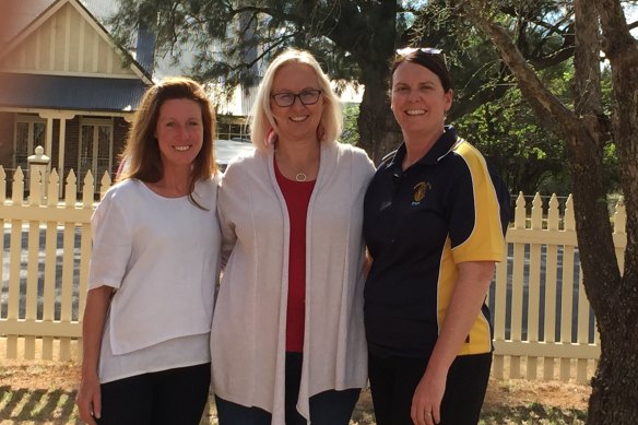 The committee of working mums who put together the Harden Kite Festival (l-r) Wendy Medway, Nicole Scott and Julie Dunstan.