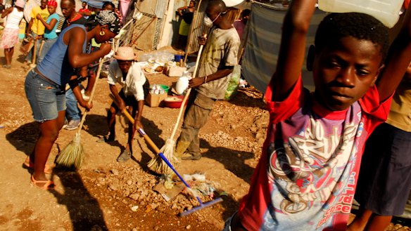 Haiti was devastated by an earthquake in 2010.