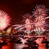 New Year’s Eve 9pm fireworks on Sydney Harbour.