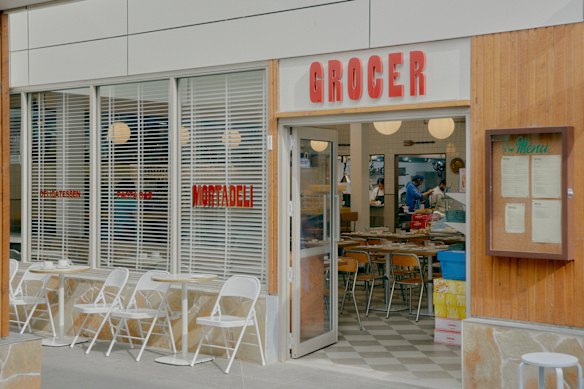 The exterior of Mortadeli in Torquay.