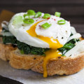 Swap bacon and eggs for spinach and eggs instead.