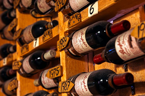 Grange in the Beppi's cellar.