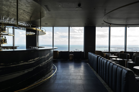 Lui Bar has had a complete redesign, making greater use of its spectacular views.