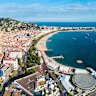Cannes and its waterfront.