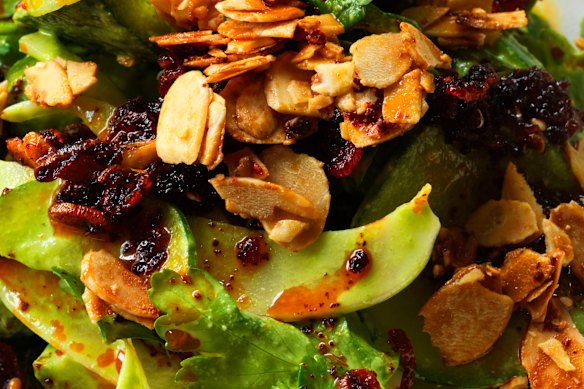 A close up of Palomar’s must-try salad.