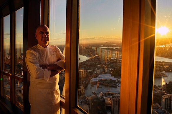 Mark Best at Infinity by Mark Best, on the 81st floor of the Sydney Tower.