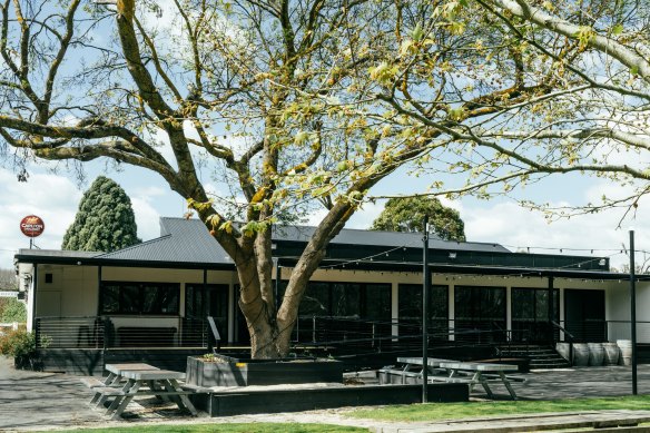 The beer garden at The Batesford is the kind you only find in the country.