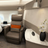 First class cabins on the A380 are pure luxury.