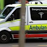 The toddler was rushed to hospital in critical condition.