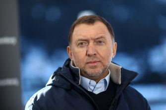 El magnate de los metales Oleg Deripaska fue otro visitante frecuente de Davos.