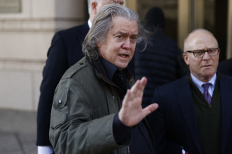 Steve Bannon, former adviser to Donald Trump,  is facing contempt of Congress charges